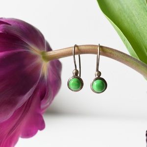 Chrysoprase Earrings